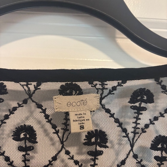 Urban Outfitters Ecote Lace Black Mini Dress - Picture 3 of 6